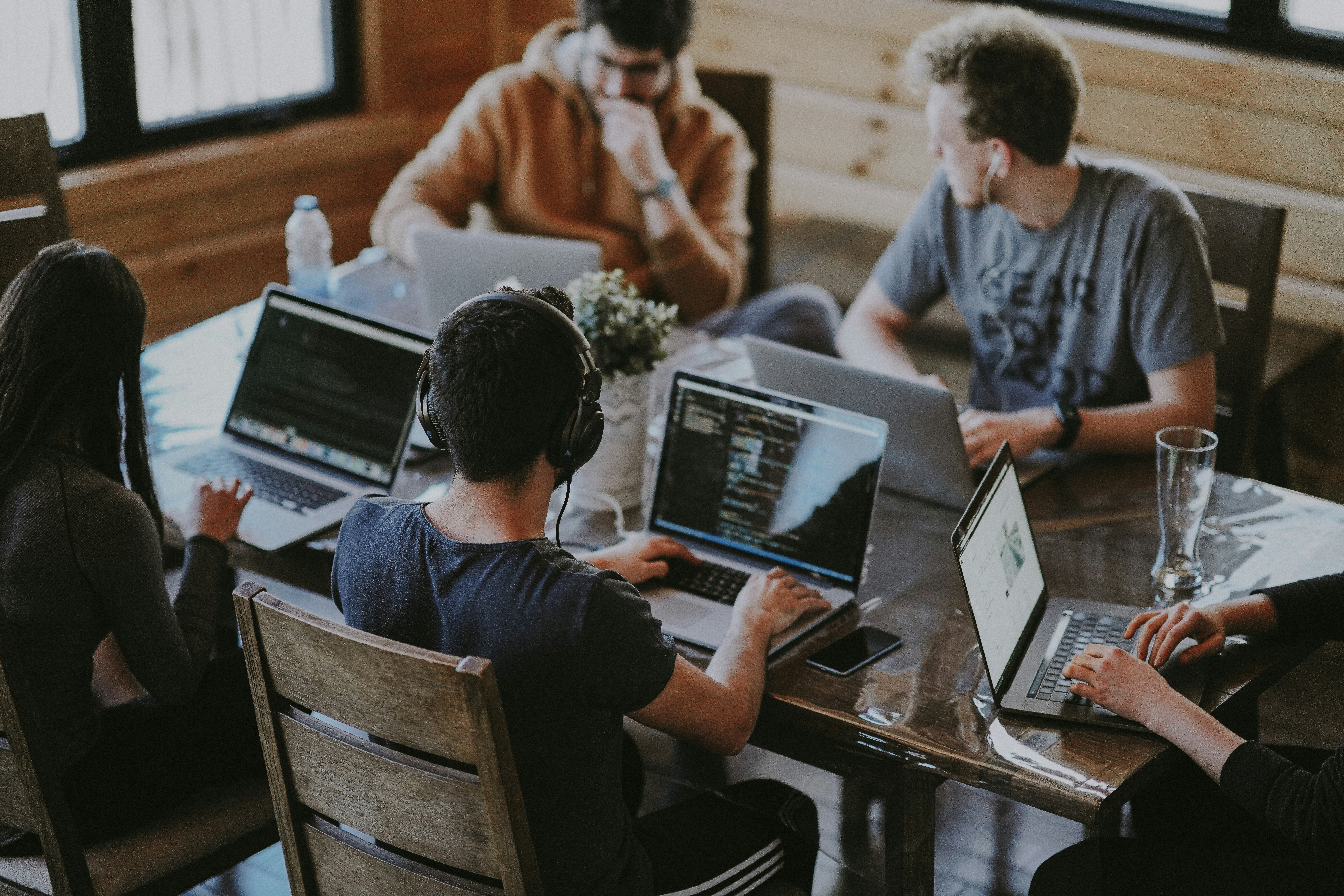 ThunderFin team collaborating on AI solutions